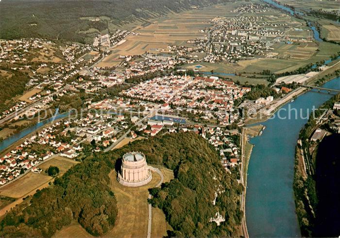 Kelheim Befreiungshalle Fliegeraufnahme