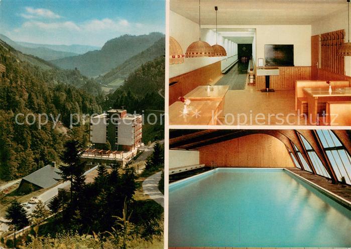 Lierbach Deutsche Postgewerkschaft Schulungs- und Erholungsheim Haus Wasserfall