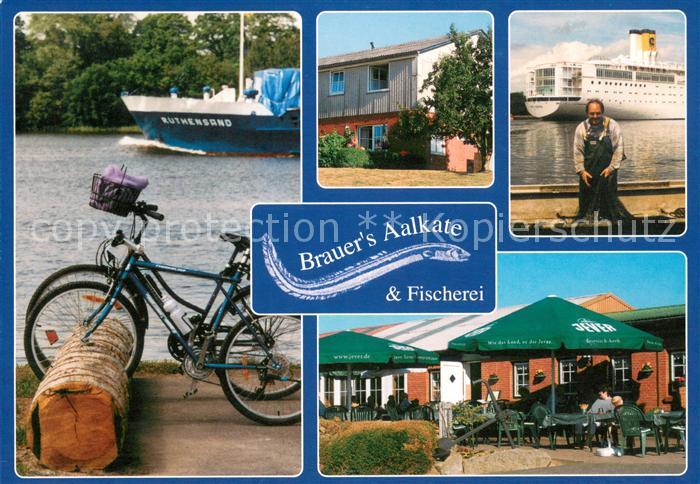 Rade Rendsburg Brauer's Aalkate & Fischerei Gaststaette Ferienwohnungen