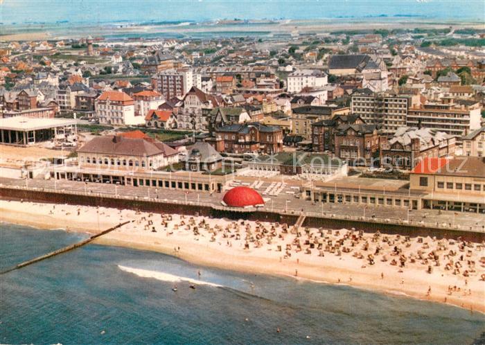 Westerland Sylt Nordseeheilbad Fliegeraufnahme