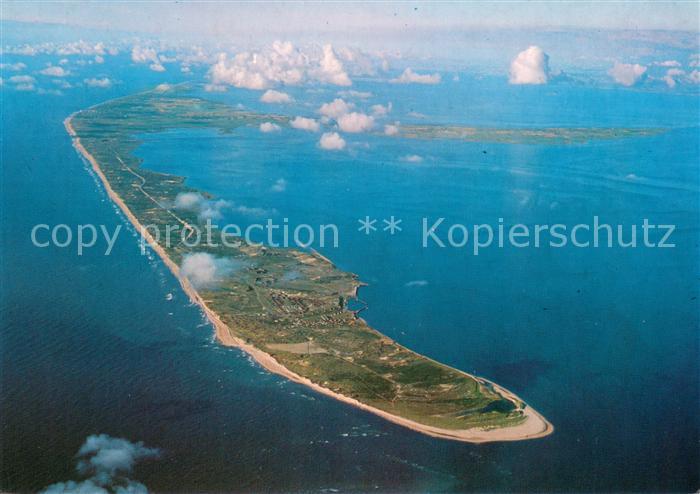 Sylt Nordseeinsel Fliegeraufnahme aus 3000 m Hoehe