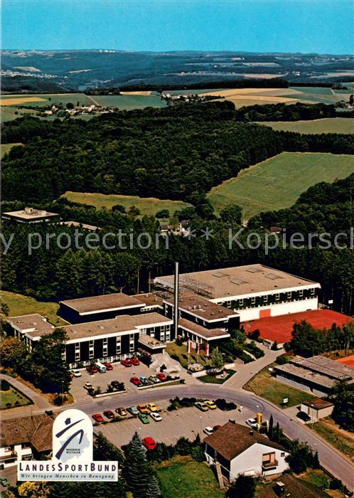 Radevormwald Sportschule Landessportbund NW Fliegeraufnahme