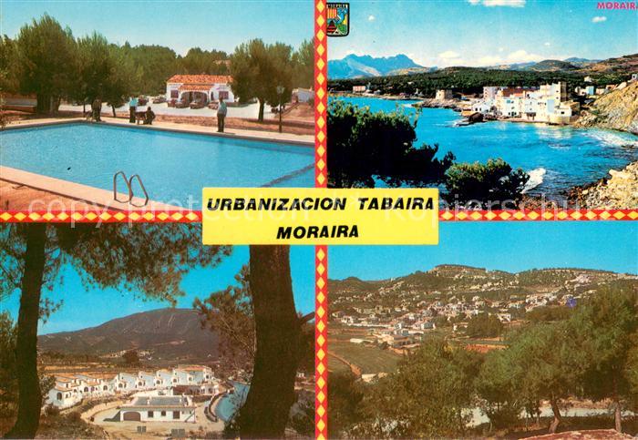 Moraira Urbanización Tabaira Piscine Paysage Côte