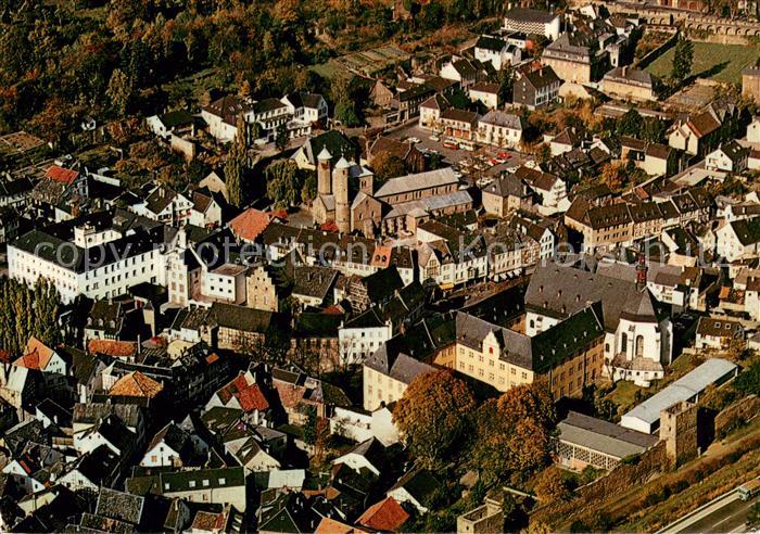 Bad Muenstereifel Blick auf Stadtzentrum