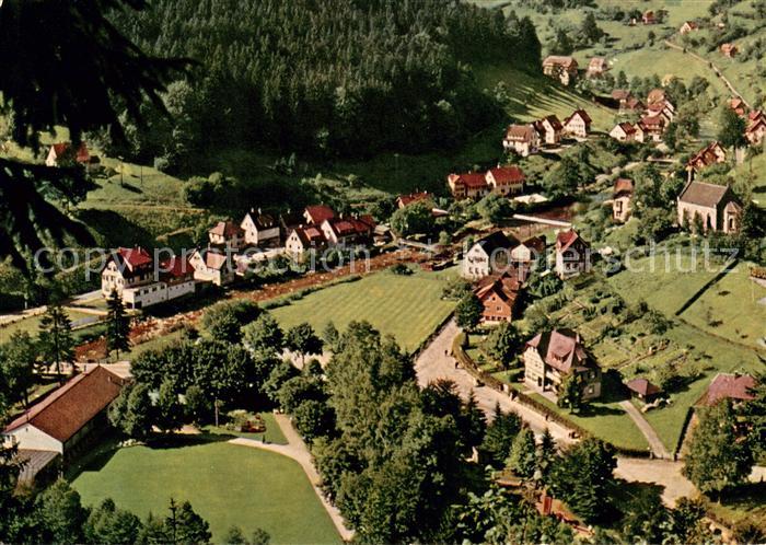 Schwarzenberg Baiersbronn Kneipp Kurort an Schwarzwald Taelerstrasse Fliegeraufn