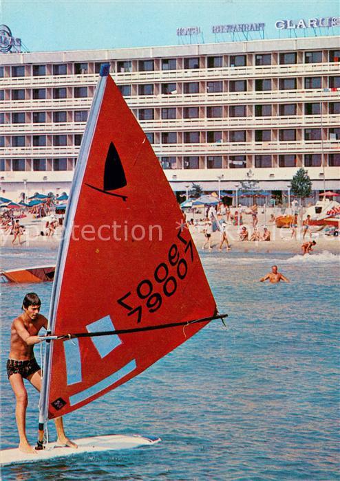Slantschev Brjag Hotel Glarus Strand Windsurfen