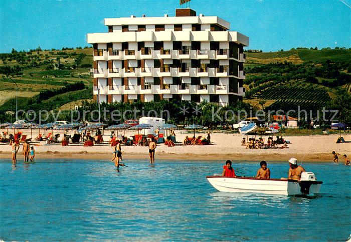 Giulianova Lido Hotel Promenade Strand