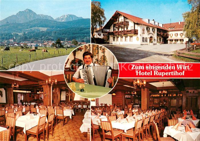 Ainring Hotel Rupertihof Zum singenden Wirt Restaurant Hausmusik