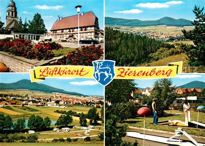 Zierenberg Teilansichten Luftkurort Minigolfplatz Landschaftpanorama