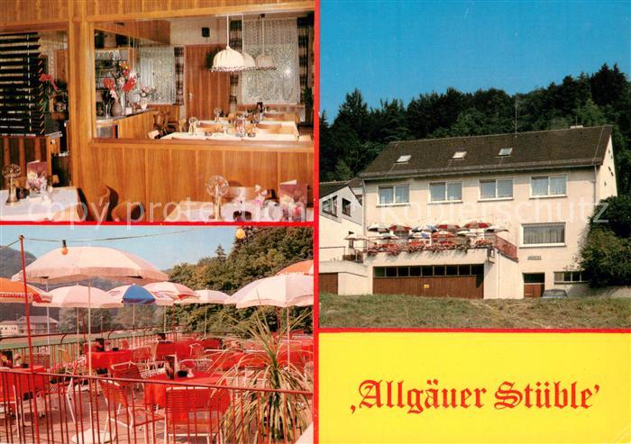 Herrlingen Cafe Restaurant Pension Allgaeuer Stueble im Lautertal
