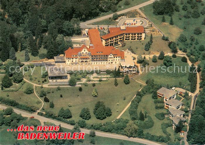Badenweiler Rheumaklinik der BVA Markgraeflerland Fliegeraufnahme