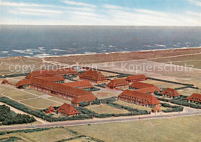 Westerland Sylt Nordseesanatorium Fliegeraufnahme