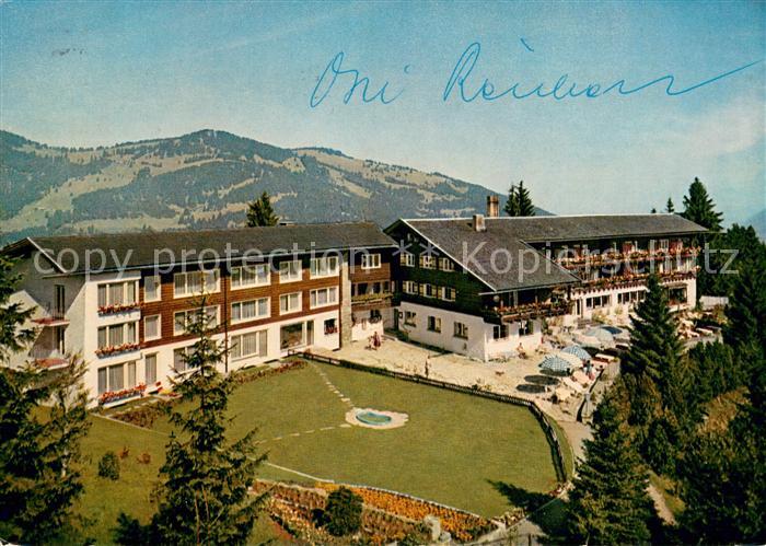 Sonthofen Oberallgaeu Kur- und Sporthotel Allgaeuer Berghof mit Alpe Eck