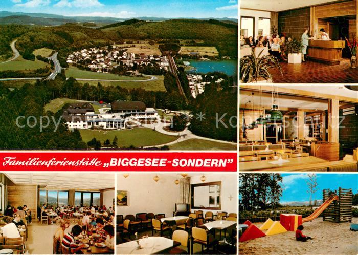 Sondern Biggesee Ferienstaette Biggesee Sondern Restaurant Rezeption Kinderspiel