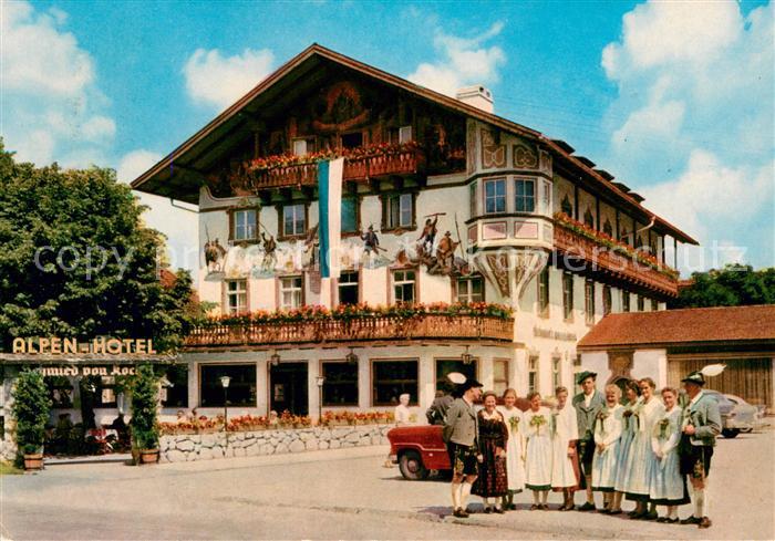 Kochel See Alpenhotel Schmied von Kochel Gruppenfoto