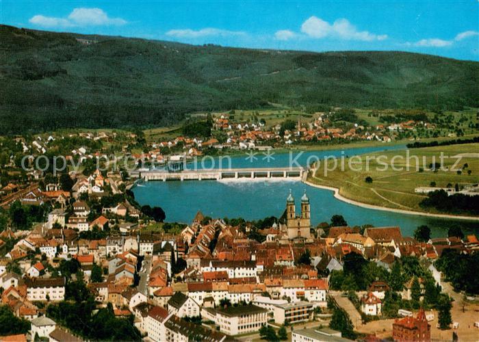 Saeckingen Rhein Fliegeraufnahme