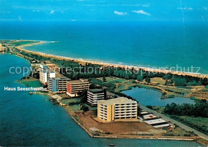 Goehren Ruegen Haus Seeschwalbe Fliegeraufnahme