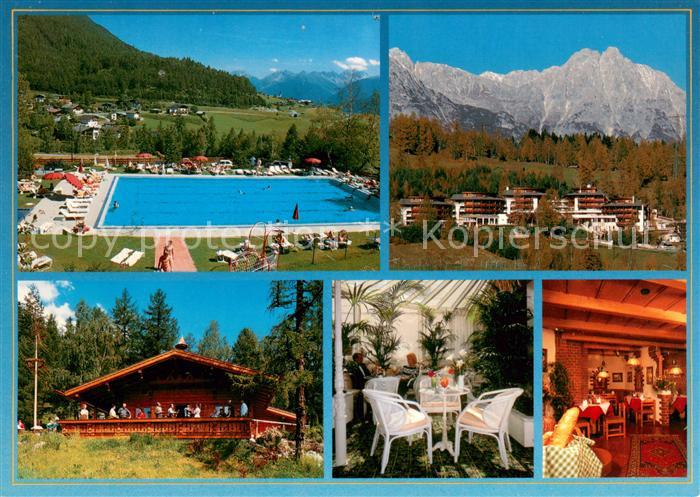 Reith Seefeld Tirol Steigenberger Hotel Alpenkoenig Freibad Wintergarten Gaststu