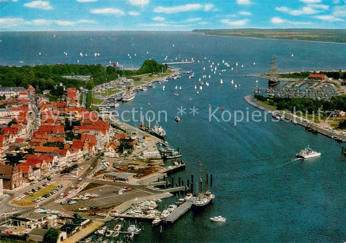 Travemuende Ostseebad Fliegeraufnahme