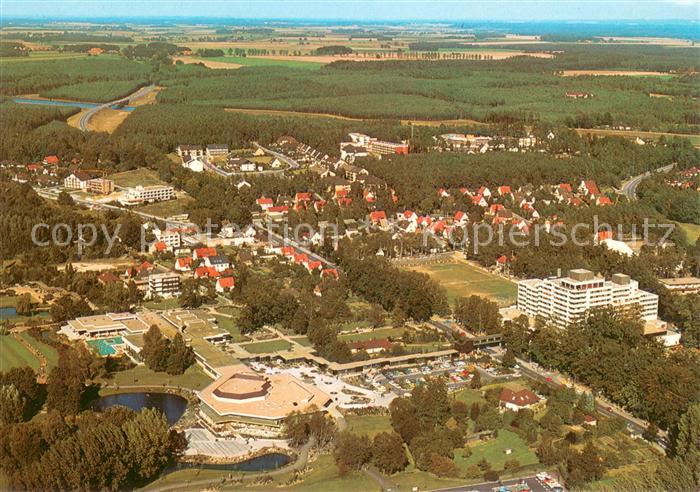 Bad Bevensen Kurzentrum Fliegeraufnahme