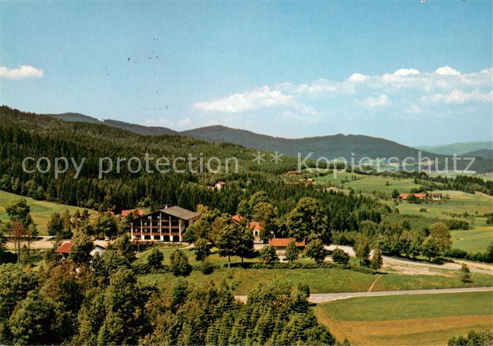 Achslach Regen Bayern Berghotel Kalteck Panorama