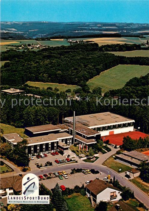Radevormwald Sportschule Landessportbund NW Fliegeraufnahme