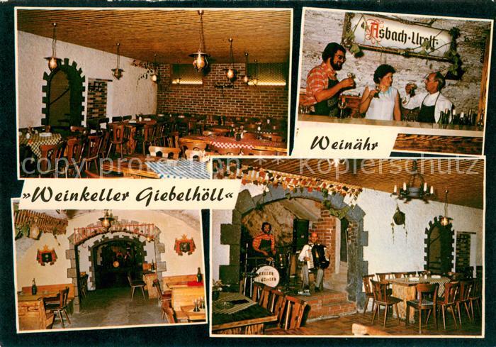 Weinaehr Weinkeller Giebelhoell Gastraum Hausmusik