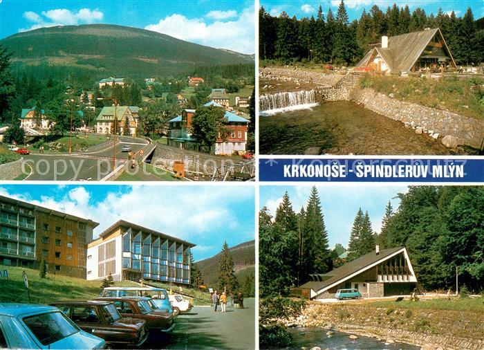 Spindleruv Mlyn Spindlermuehle Panorama Restaurace Myslivna u Divcich lavek Inte