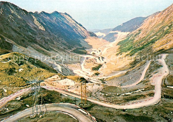 Muntii Fagaras Drumui national transfagarasan Gebirgspass Karpaten
