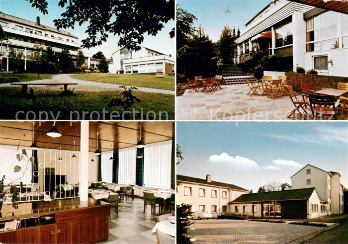 Bad Rothenfelde Evangelisches Erholungsheim Waldstrasse