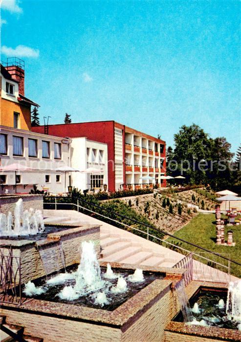 Muehlhausen Vogtland Betriebsferienheim Ernst Grube Wasserspiele