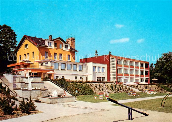 Muehlhausen Vogtland Betriebsferienheim Ernst Grube Wasserspiele