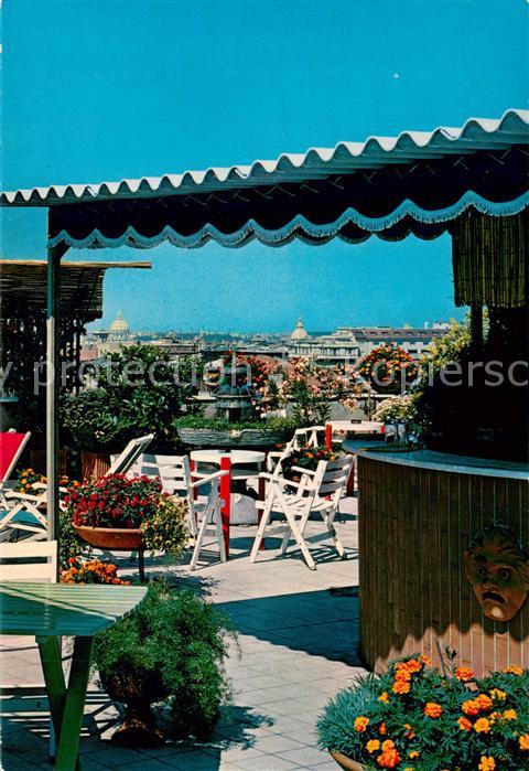 Roma Rom Hotel Marcella Terrasse