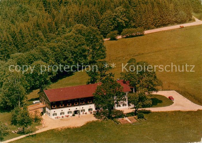 Steingaden Oberbayern Bildungs- und Erholungsstaette Langau Fliegeraufnahme