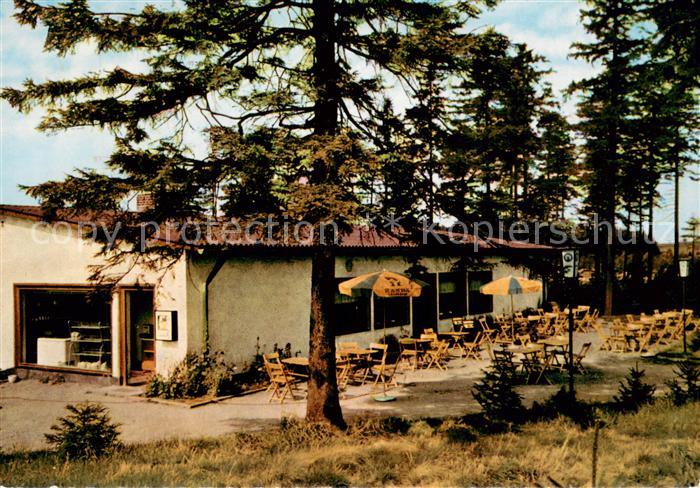 Clausthal-Zellerfeld Feriendorf Klein Berlin Clubhaus Terrasse