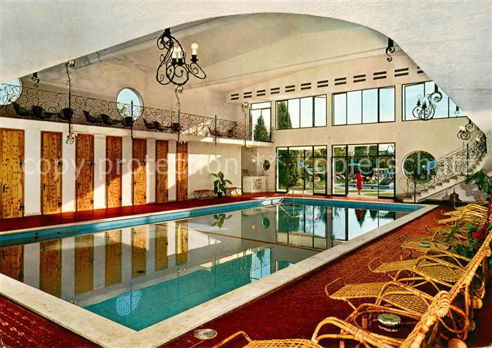 Abano Terme Hotel Quisisana Terme Hallenbad