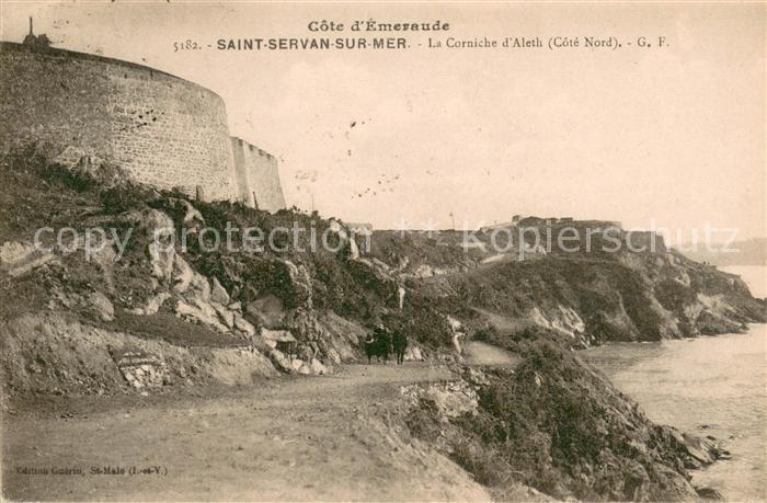 Saint-Servan sur Mer La Corniche d Aleth