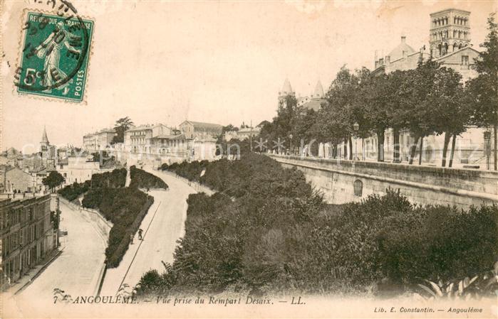Angouleme Vue prise du Rempart Desaix