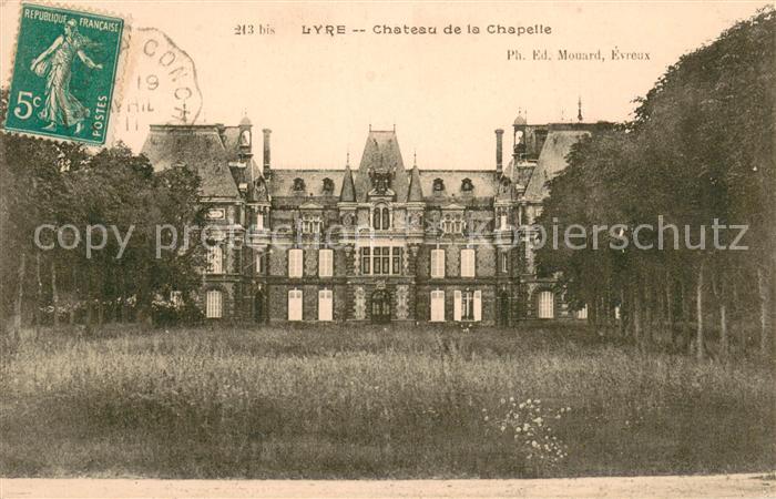 Lyre Chateau de la Chapelle