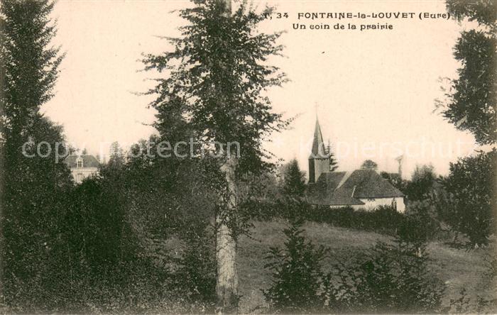 Fontaine-la-Louvet Un coin de la prairie