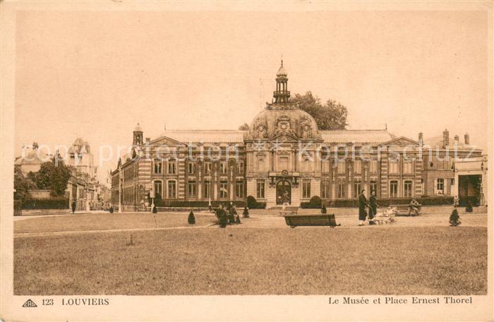 Louviers Eure Le Musee et Place Ernest Thorel