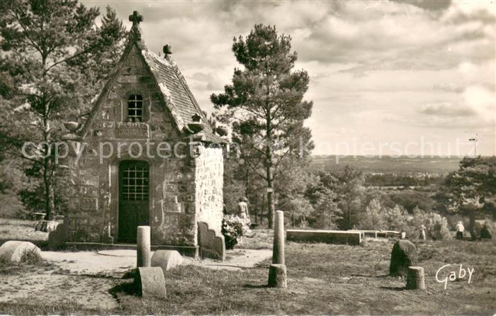 Bagnoles-de-l Orne La Chapelle Ste Genevieva d’ou l’on decouvre un magnifique Pa