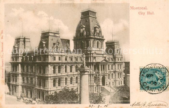 Montreal Quebec City Hall
