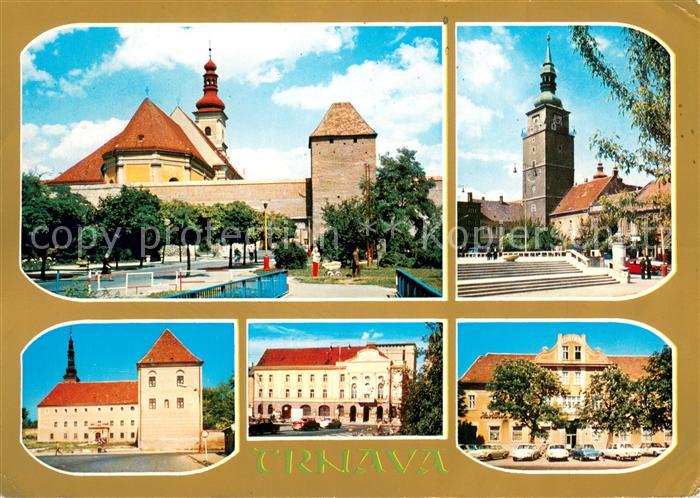 Trnava Bernolakova brana Mestska veza Zapadosiovenske muzeum Mestske divadlo Hot