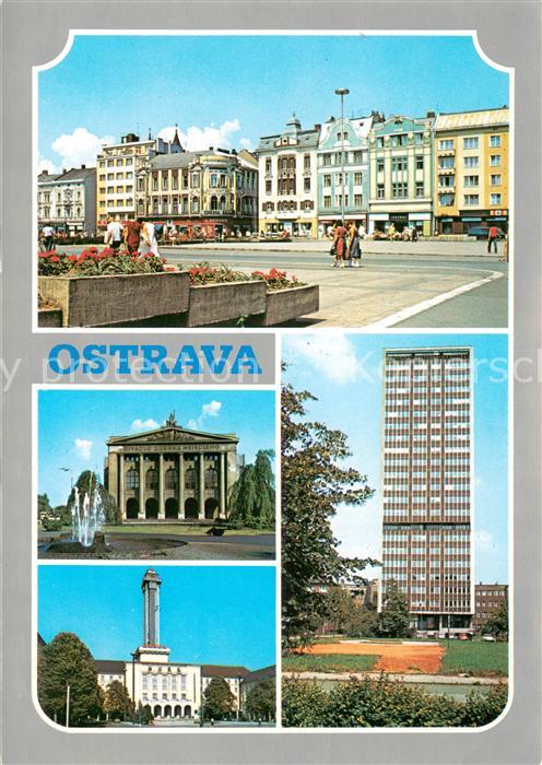 Ostrava Krajske mesto Severomoravskeho kraje Centrum uhelne panve a zelezarskeho