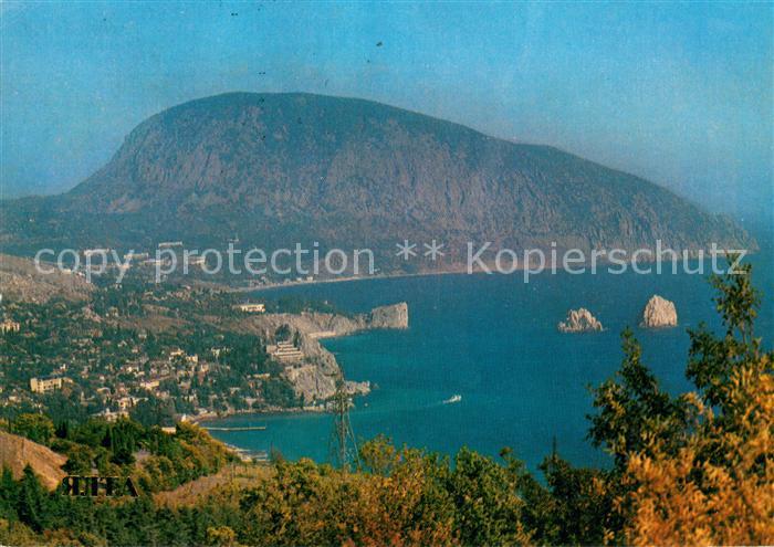 Yalta Jalta Krim Crimea View of the Bear Mountain