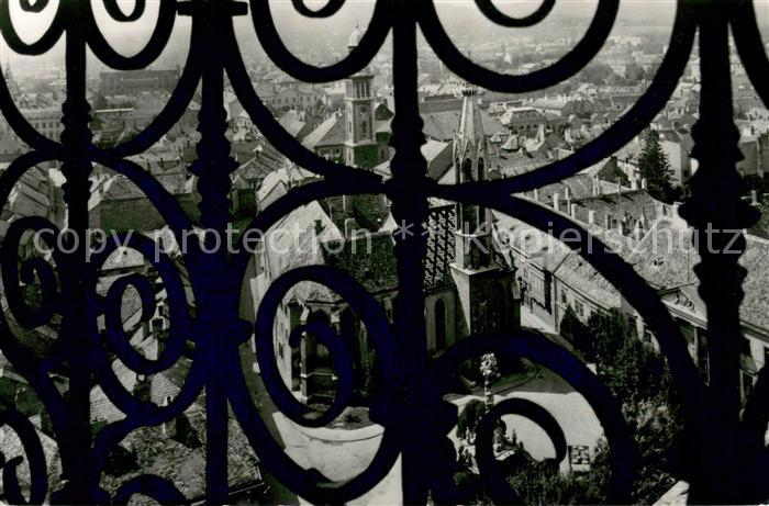 Sopron Oedenburg Aussicht vom Feuerturm