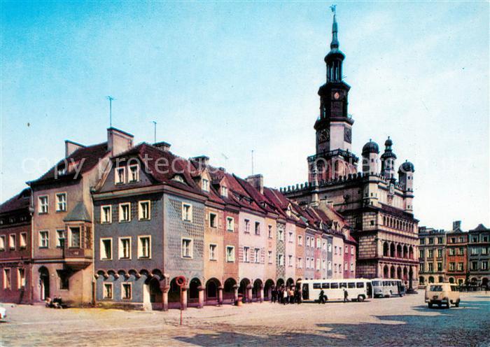 Poznan Posen Fragment Starego Rynky