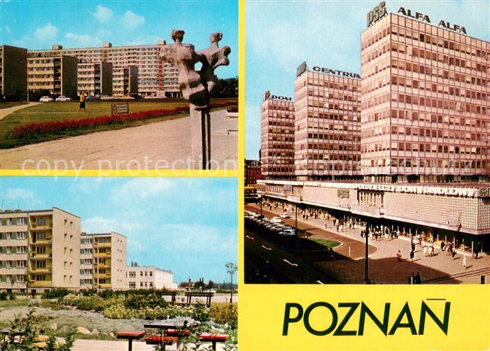 Poznan Posen Rataje osidele Piastowskie i Jagiellonskie Wiezowce przy ulicy Czer