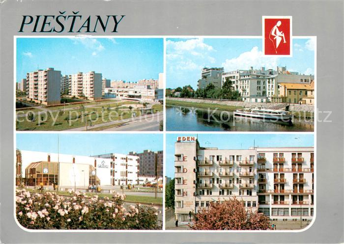 Piestany Sidlisko Juh Nabrezie i Krasku Obchodny dom Prior Hotel Eden a liecebny